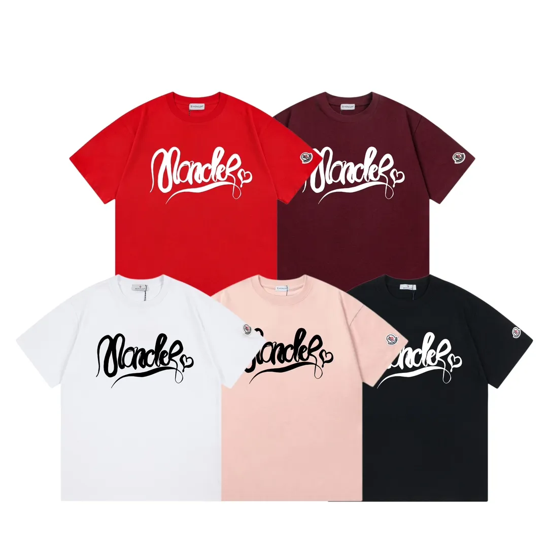 Moncler 2025New Arrival logo Same Style t · 300 100％ · 32 · ：White Size：XS S M L